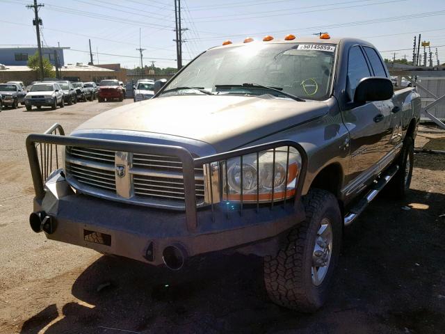 1D7KS28C66J148157 - 2006 DODGE RAM 2500 S GOLD photo 2