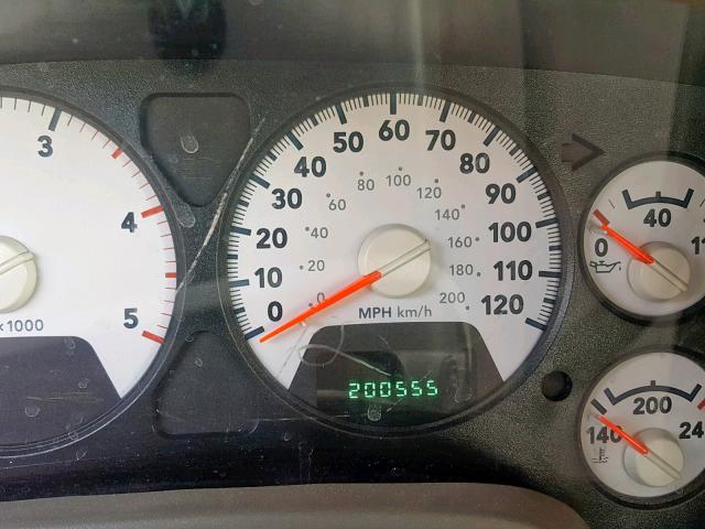 1D7KS28C66J148157 - 2006 DODGE RAM 2500 S ოქროსფერი ფოტო 8