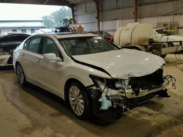 JH4KC1F58EC003144 - 2014 ACURA RLX TECH WHITE photo 1