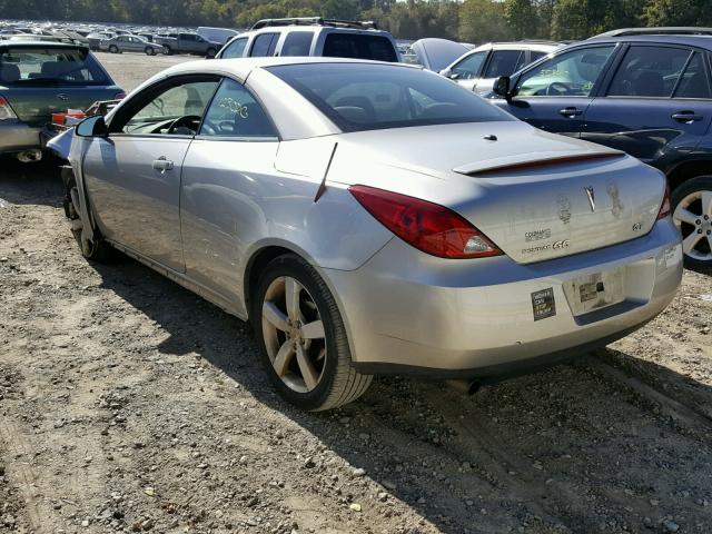 1G2ZH36NX74120156 - 2007 PONTIAC G6 GT SILVER photo 3