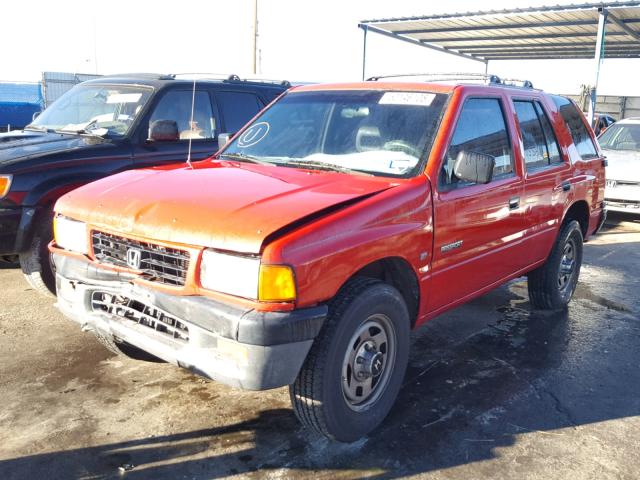 4S6CK58V9T4414446 - 1996 HONDA PASSPORT E RED photo 2