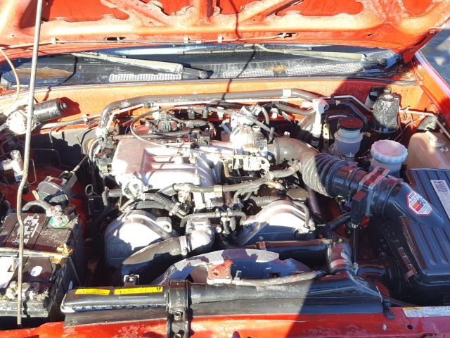 4S6CK58V9T4414446 - 1996 HONDA PASSPORT E RED photo 7