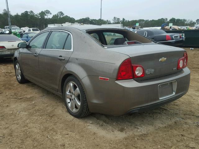 1G1ZA5E06AF105532 - 2010 CHEVROLET MALIBU LS ყავისფერი ფოტო 3