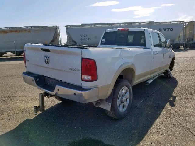 3D73Y3CL5BG553390 - 2011 DODGE RAM 3500 WHITE photo 4