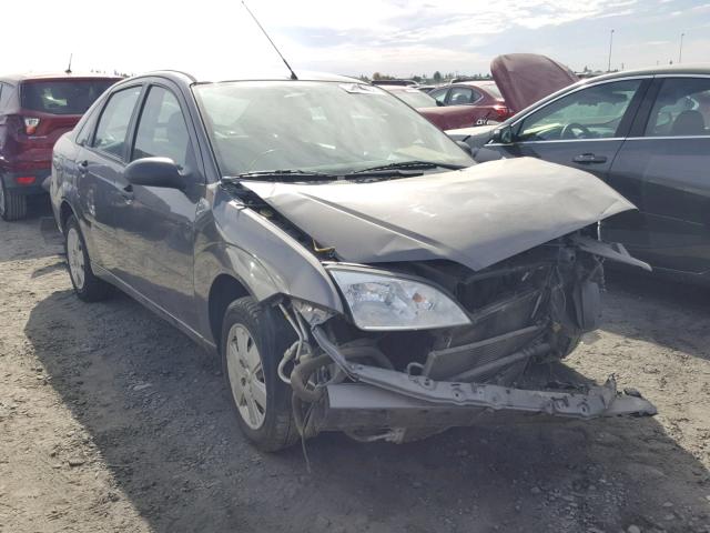 1FAFP34N37W275727 - 2007 FORD FOCUS ZX4 GRAY photo 1