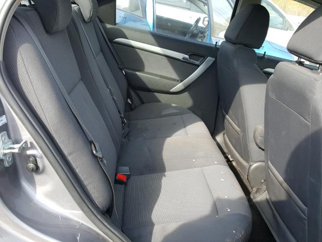 KL1TD5DE5AB131166 - 2010 CHEVROLET AVEO LS GRAY photo 6