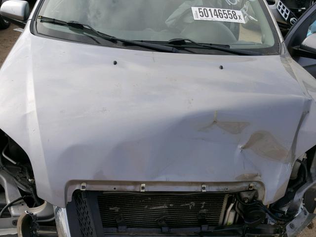 KL1TD5DE5AB131166 - 2010 CHEVROLET AVEO LS GRAY photo 7