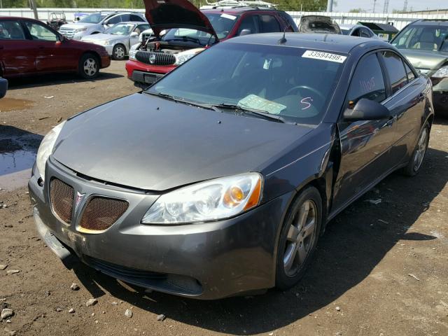 1G2ZH528854124232 - 2005 PONTIAC G6 GT CHARCOAL photo 2