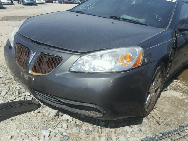 1G2ZH528854124232 - 2005 PONTIAC G6 GT CHARCOAL photo 9