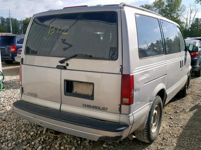 1GNDM19W1YB204574 - 2000 CHEVROLET ASTRO GRAY photo 4