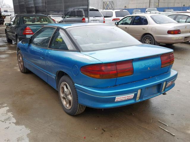 1G8ZH1572PZ269385 - 1993 SATURN SC2 TEAL photo 3