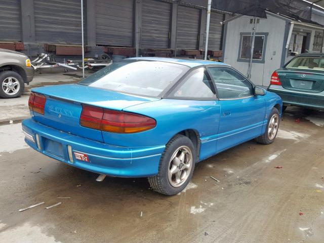 1G8ZH1572PZ269385 - 1993 SATURN SC2 TEAL photo 4