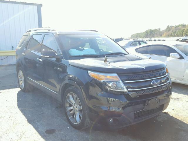 1FM5K7F89FGB80113 - 2015 FORD EXPLORER L BLACK photo 1