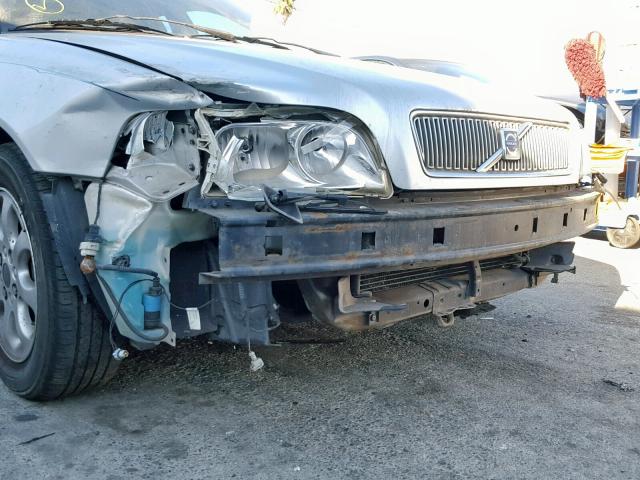 YV1VS29551F649327 - 2001 VOLVO S40 1.9T GRAY photo 9