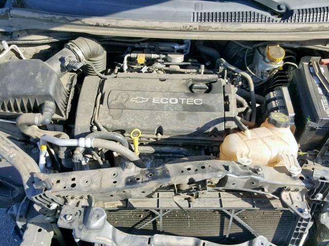 1G1JB6SG5E4136130 - 2014 CHEVROLET SONIC LS CHARCOAL photo 7