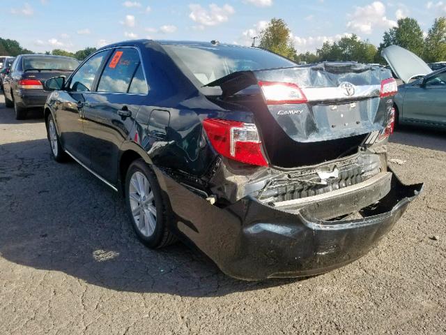 4T4BF1FK7DR280540 - 2013 TOYOTA CAMRY L 黑色 照片 3