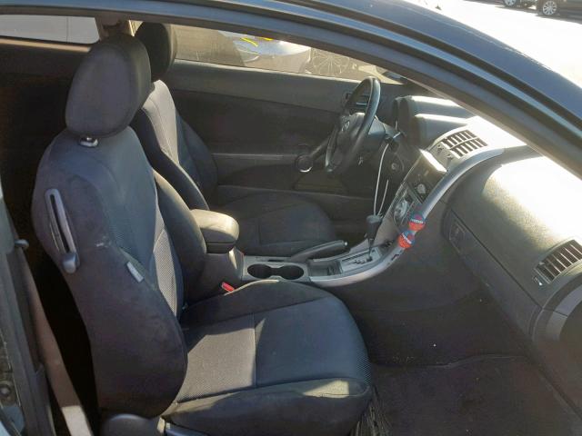 JTKDE167050052693 - 2005 TOYOTA SCION TC გრაფიტი ფოტო 5