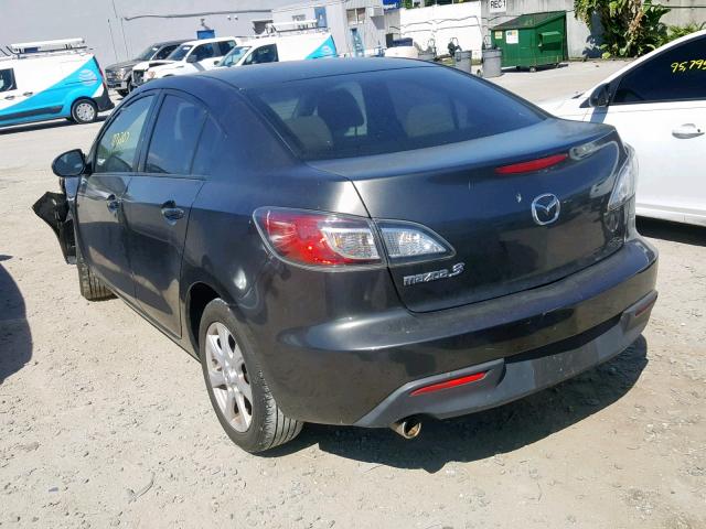 JM1BL1SF8A1230078 - 2010 MAZDA 3 I CHARCOAL photo 3