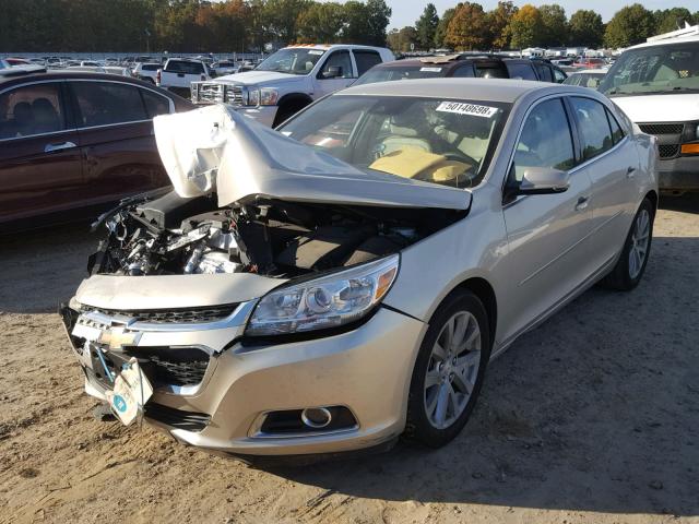 1G11D5SL5FF216213 - 2015 CHEVROLET MALIBU 2LT GOLD photo 2