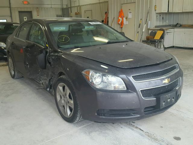 1G1ZA5EU1BF349738 - 2011 CHEVROLET MALIBU LS ნაცრისფერი ფოტო 1