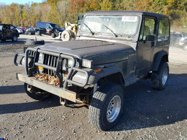 1J4FY19P6PP243249 - 1993 JEEP WRANGLER / BLACK photo 2