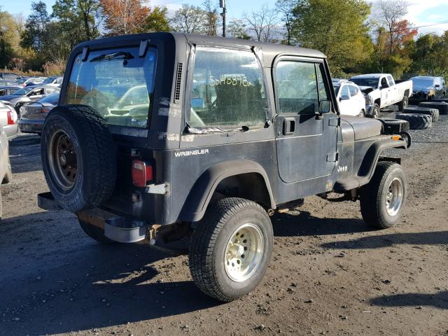 1J4FY19P6PP243249 - 1993 JEEP WRANGLER / BLACK photo 4