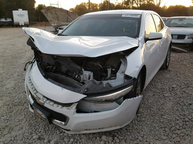 1G11C5SLXEF176776 - 2014 CHEVROLET MALIBU 1LT WHITE photo 2