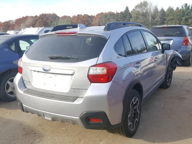 JF2GPADC1H8223263 - 2017 SUBARU CROSSTREK SILVER photo 4