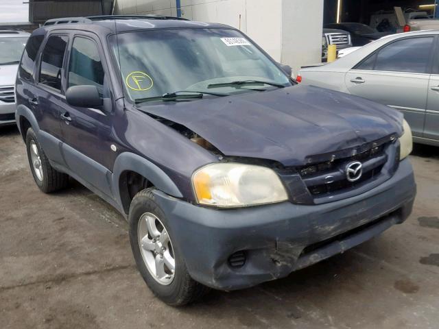 4F2YZ02Z46KM27621 - 2006 MAZDA TRIBUTE I BLUE photo 1