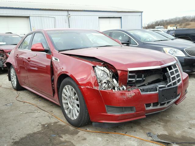 1G6DE5E58D0164898 - 2013 CADILLAC CTS LUXURY RED photo 1