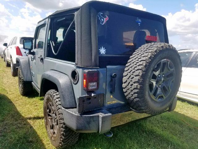 1C4AJWAG2FL651251 - 2015 JEEP WRANGLER S GRAY photo 3