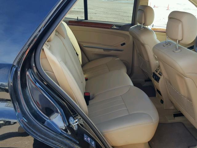 4JGBB22E68A384701 - 2008 MERCEDES-BENZ ML 320 CDI BLACK photo 6