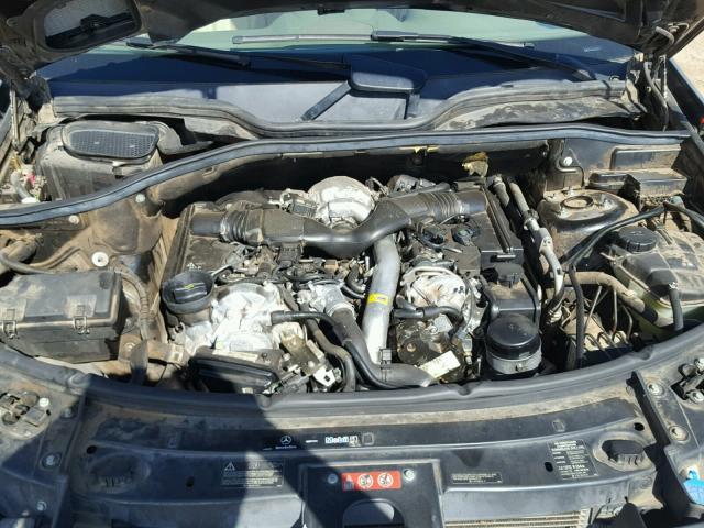 4JGBB22E68A384701 - 2008 MERCEDES-BENZ ML 320 CDI BLACK photo 7