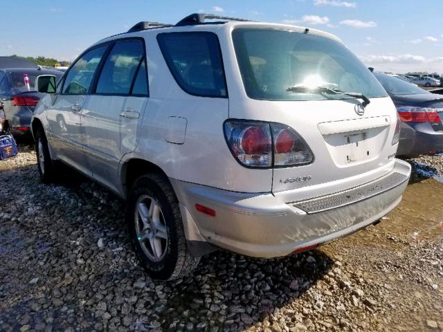 JTJHF10U320234952 - 2002 LEXUS RX 300 WHITE photo 3