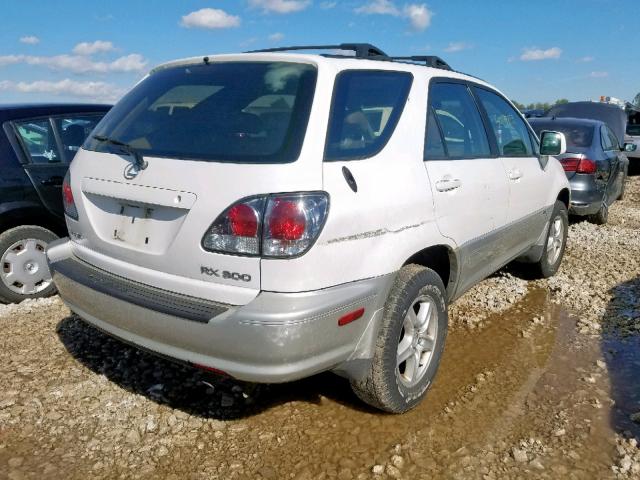 JTJHF10U320234952 - 2002 LEXUS RX 300 WHITE photo 4