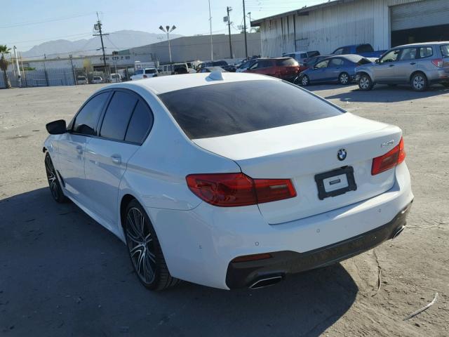 WBAJE5C33HG915787 - 2017 BMW 540 I WHITE photo 3