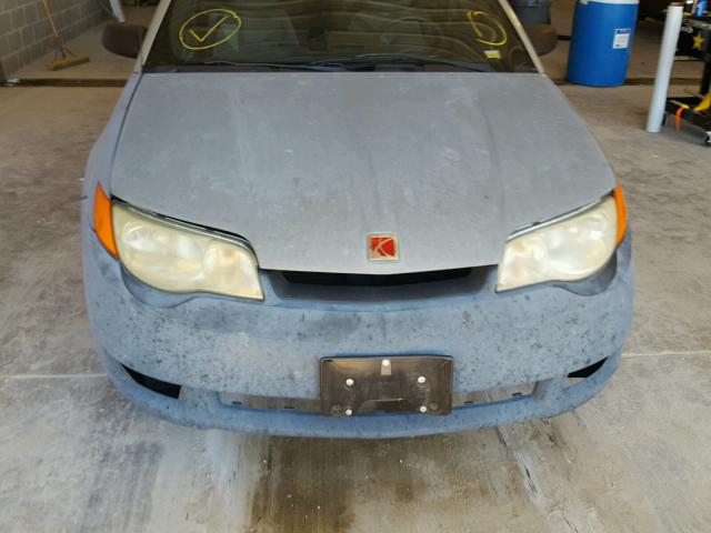 1G8AW12F03Z182450 - 2003 SATURN ION LEVEL SILVER photo 9