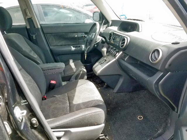 JTLZE4FE6DJ032216 - 2013 TOYOTA SCION XB შავი ფოტო 5
