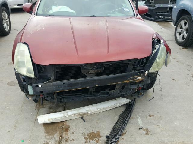 1N4BA41E24C885206 - 2004 NISSAN MAXIMA SE RED photo 9