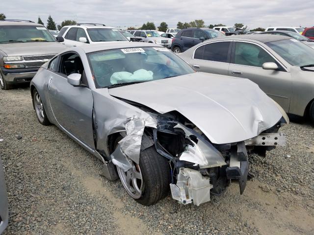 JN1AZ34E23T003358 - 2003 NISSAN 350Z COUPE SILVER photo 1