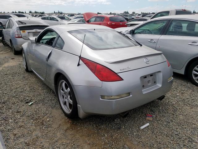 JN1AZ34E23T003358 - 2003 NISSAN 350Z COUPE SILVER photo 3