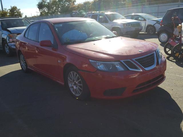 YS3FB49Y591004923 - 2009 SAAB 9-3 2.0T RED photo 1