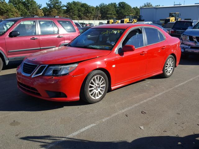 YS3FB49Y591004923 - 2009 SAAB 9-3 2.0T RED photo 2