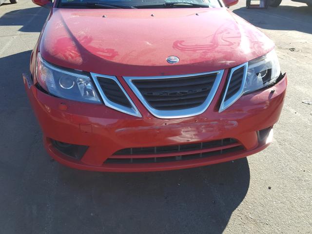 YS3FB49Y591004923 - 2009 SAAB 9-3 2.0T RED photo 7