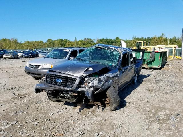 1FTZR15E49PA35264 - 2009 FORD RANGER SUP GRAY photo 2