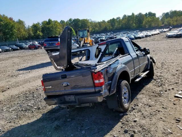 1FTZR15E49PA35264 - 2009 FORD RANGER SUP GRAY photo 4