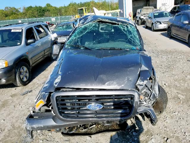 1FTZR15E49PA35264 - 2009 FORD RANGER SUP GRAY photo 7