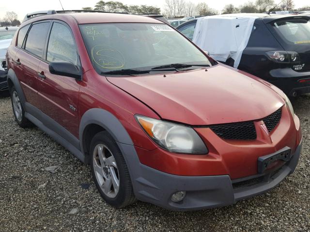 5Y2SL62814Z418963 - 2004 PONTIAC VIBE MAROON photo 1