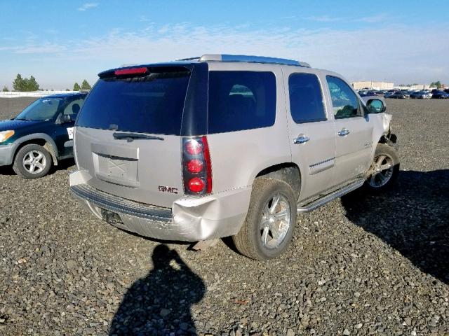 1GKFK63887J261409 - 2007 GMC YUKON DENA SILVER photo 4