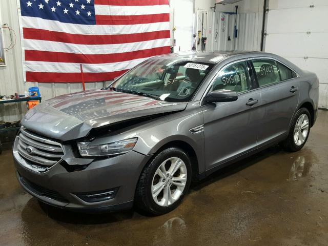 1FAHP2E89DG145033 - 2013 FORD TAURUS SEL GRAY photo 2